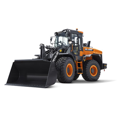 Develon DL420 5 gumikerekes homlokrakodo