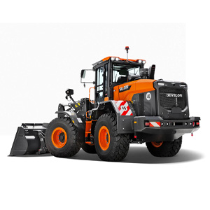Develon DL220 gumikerekes homlokrakodo 300x300