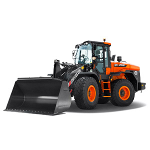 Develon DL250 5 gumikerekes homlokrakodo 300x300