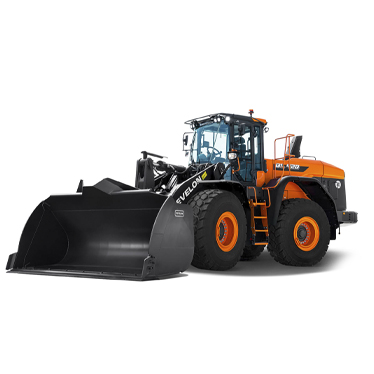 Develon DL420 5 gumikerekes homlokrakodo