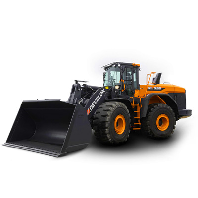 Develon DL550 5 gumikerekes homlokrakodo