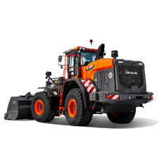Develon DL250 5 gumikerekes homlokrakodo 300x300