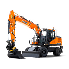 Develon DX170W 5 gumikerekes kotro