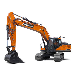 Develon DX255LC 5 kozepes lancos kotro