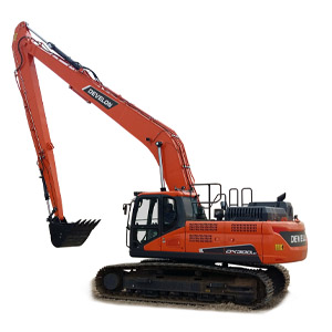 Develon DX255LC 5 kozepes lancos kotro