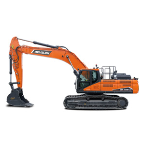 Develon DX255LC 5 kozepes lancos kotro