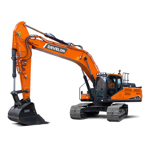 Develon DX255LC 5 kozepes lancos kotro