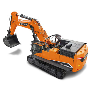 Develon DX530LC 3 nagy lancos kotro