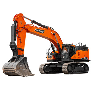 Develon DX530LC 3 nagy lancos kotro
